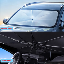 Load image into Gallery viewer, Foldable Car Windshield Sun Shade Umbrella
