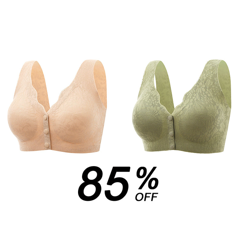 🌸HOT SALE 50% OFF🌸 - FRONT BUCKLE SLEEP BRA FOR WOMEN OF ALL AGES(M-3XL)