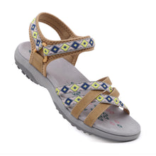 Load image into Gallery viewer, Womens Walking Athletic Sandals Open Toe Wide Comfy Water Sandal
