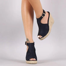 Load image into Gallery viewer, Ladies Summer Fish Mouth Casual Sandals
