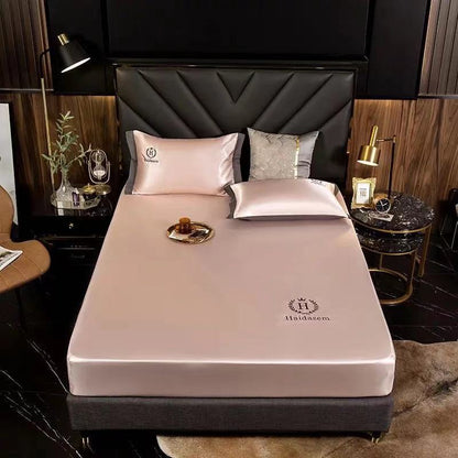 Free Pillowcase & 49% OFF🎁-Ice Silk Bed Sheet