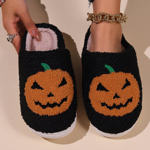 Women's Winter Warm Plush Cartoon  House Slippers