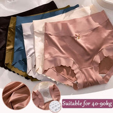 Load image into Gallery viewer, Premium Satin Antibacterial Ice Silk Moisture-absorbing Panties
