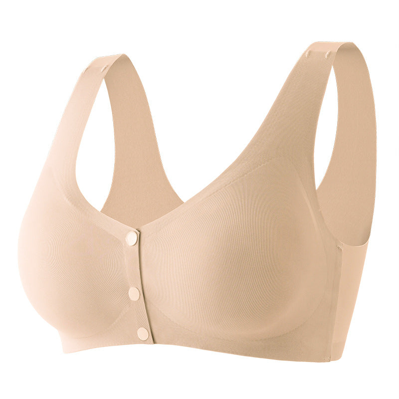 Women's Breathable Tank Front Button Bra