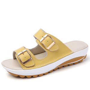 Women's summer new flat non-slip slippers