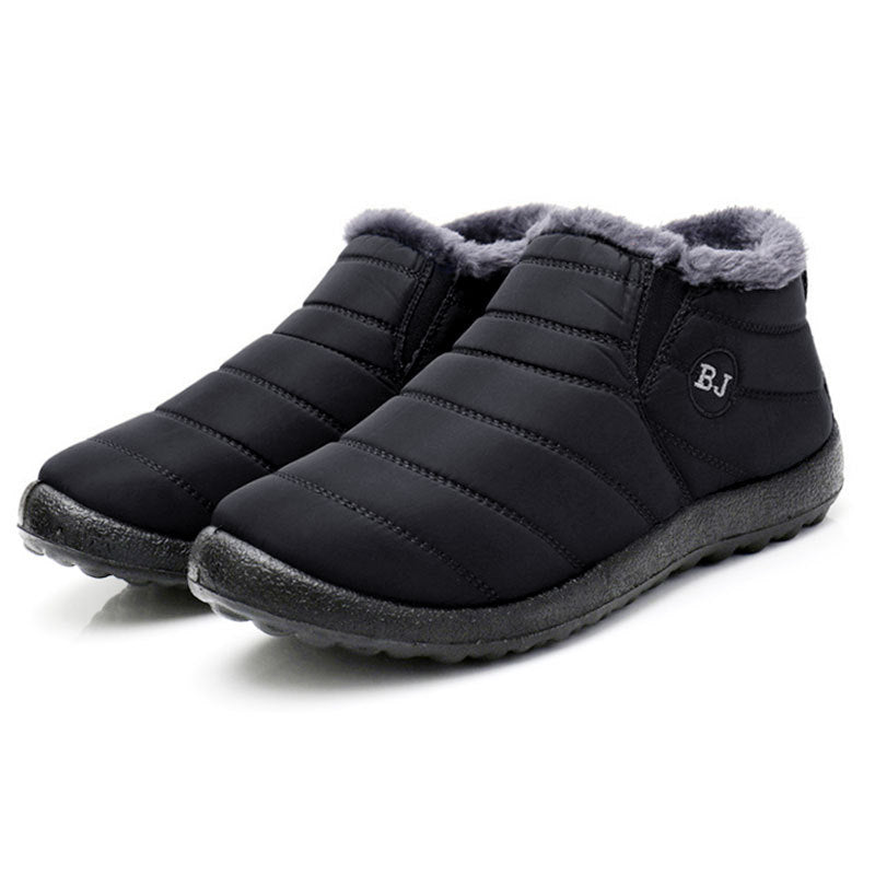 Winter warm and waterproof cotton boots unisex