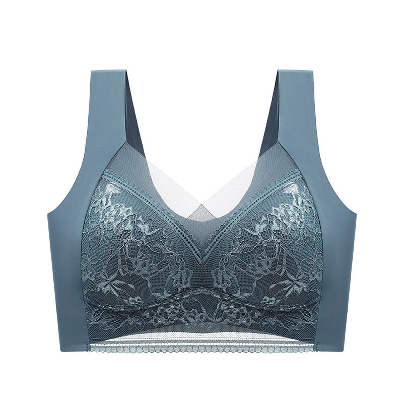 Women's push-up lace push-up bra for beautiful back