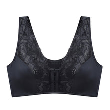 Load image into Gallery viewer, Large size lace push-up breathable ultra-thin front button bra
