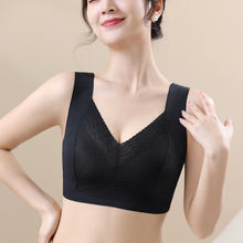 Load image into Gallery viewer, Women Solid Comfort Wireless Lace Bra
