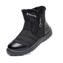 Load image into Gallery viewer, Women&#39;s Side Zipper Waterproof and Warm Cotton Boots
