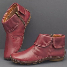 Load image into Gallery viewer, Women&#39;s Solid Color Round Toe Casual Side Zipper Martin Boots
