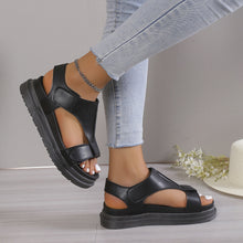 Load image into Gallery viewer, Ladies Velcro Open Toe Casual Beach Sandals
