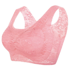 Women's push-up lace bra