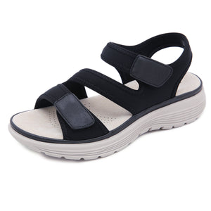 Women's sports style wedge sandals