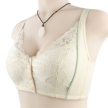 Load image into Gallery viewer, Women&#39;s lace front button shaped bra
