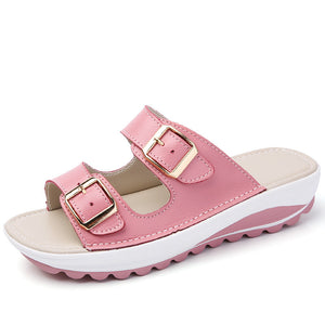 Women's summer new flat non-slip slippers