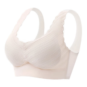 Women's Push up No Steel Ring Lace Beautiful Back Bra