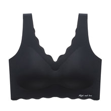 Load image into Gallery viewer, No Wire Ice Silk Seamless Bandeau Push-Up Bra
