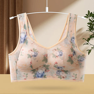 Women Ink Printing Sexy Vest Brassiere