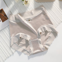 Load image into Gallery viewer, Premium Satin Antibacterial Ice Silk Moisture-absorbing Panties
