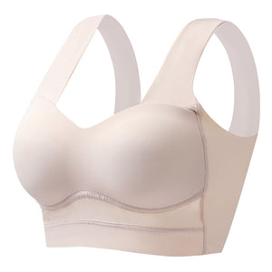 Ice Silk Seamless Push-Up Bra Without Steel Ring