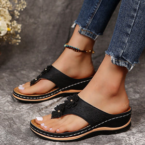 Lightweight Non-slip Wedge Slippers