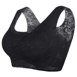 Women's push-up lace bra