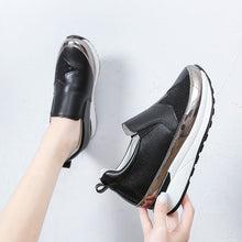 Load image into Gallery viewer, Stylish rhinestone thick sole casual shoes
