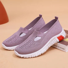 Load image into Gallery viewer, Breathable Mesh Fly Woven Non-slip Women&#39;s Shoes
