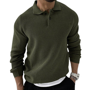 Jumpers for Men Solid Color Sweater Shirt Pullover Sweater