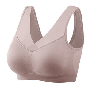 Women's Wireless Anti-Sagging Sports Bra