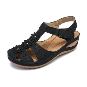 Summer women's soft sole round toe wedge sandals