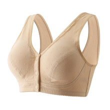 Load image into Gallery viewer, Button Front Cotton Push Up Bra
