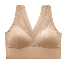 Load image into Gallery viewer, Lace Fixed Cup Push-Up Sleep Bra
