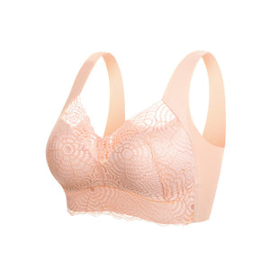 EXTRA LIFT - Ultimate Lift Stretch Full-Figure Seamless Lace Cut-Out Bra