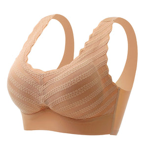 Women's Push up No Steel Ring Lace Beautiful Back Bra