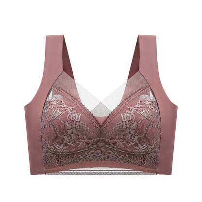 Women's push-up lace push-up bra for beautiful back