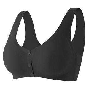 Women's Breathable Tank Front Button Bra