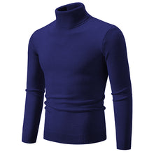 Load image into Gallery viewer, Men&#39;s Soft Cotton Slim Fit Turtleneck Sweater
