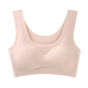 Women's ice silk push-up breathable bra