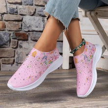 Load image into Gallery viewer, Women&#39;s Rhinestone Stretch Casual Breathable Sneakers
