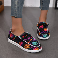 Load image into Gallery viewer, Halloween women&#39;s canvas casual shoes
