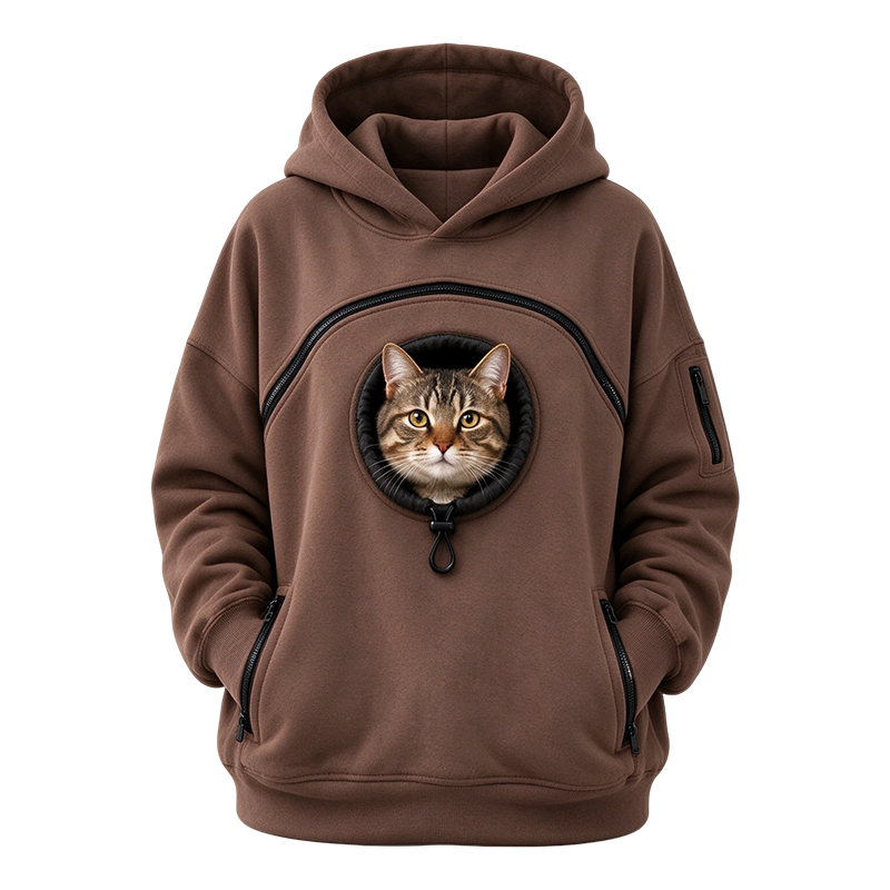 Graddi™ Tag-Along Pet Pouch Hoodie