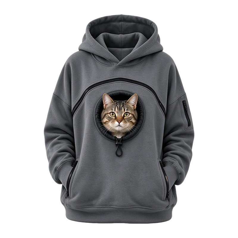 Graddi™ Tag-Along Pet Pouch Hoodie