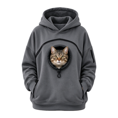 Graddi™ Tag-Along Pet Pouch Hoodie
