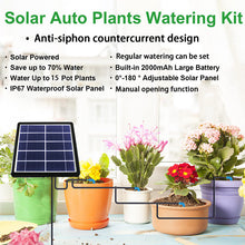 Load image into Gallery viewer, Solar Automatic Plant Self Watering Devices- Solar Drip Irrigation System
