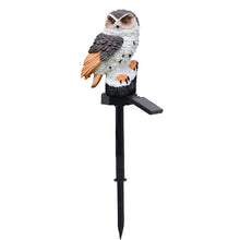 Load image into Gallery viewer, Solar Owl Garden Decorative Landscape Light
