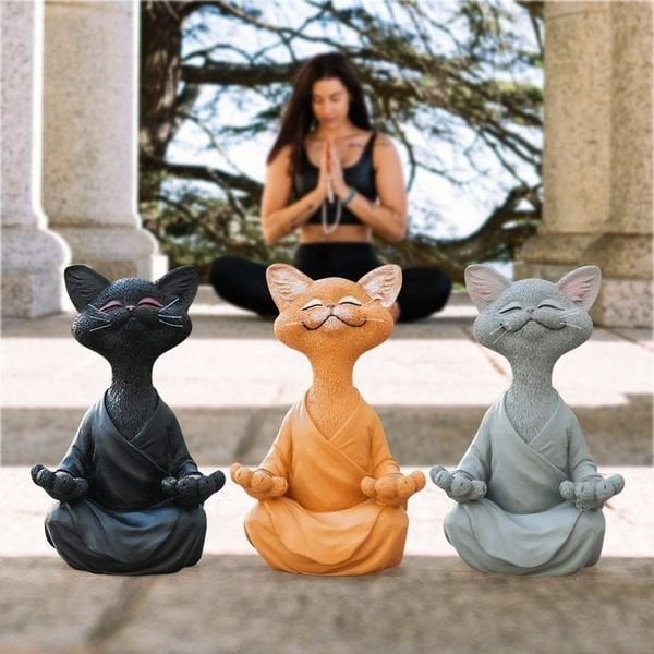 Grishay™ BuddhaCat Statue