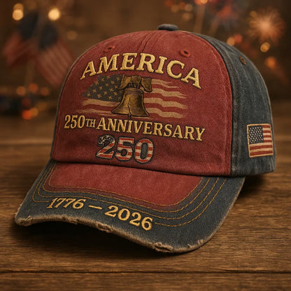 🔥LAST DAY BUY 2 GET 1 FREE🔥United States 250th Anniversary Red Cap
