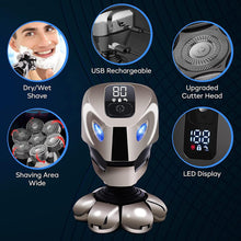 Load image into Gallery viewer, 6-in-1 Electric Head Shaver
